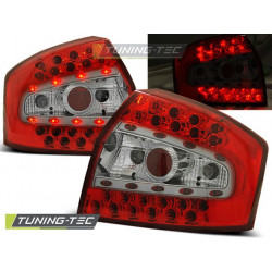 LED FANALI POSTERIORI ROSSO BIANCO per AUDI A4 8E 10.00-10.04 SEDAN
