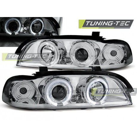 Fari FARI ANGEL EYES CHROME per BMW E39 09.95-05.03 | race-shop.it