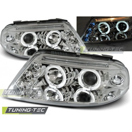 Fari FARI ANGEL EYES CHROME per VW PASSAT 3BG 09.00-03.05 | race-shop.it
