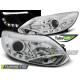 Fari FARI FORD FOCUS MK3 11- 10.14 LUCI A TUBO CHROME | race-shop.it