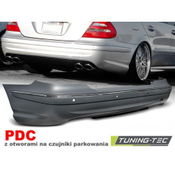 PARAURTI POSTERIORE SPORT PDC per MERCEDES W211 06-09 SEDAN
