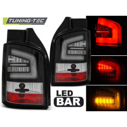 LED BAR FANALI POSTERIORI NERO per VW T5 04.10-15