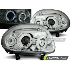 FARI RENAULT CLIO II 09.98-05.01 ANGEL EYES CHROME