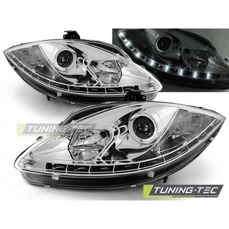 Fari FARI DAYLIGHT CHROME per SEAT LEON ALTEA TOLEDO 06.05-09 | race-shop.it