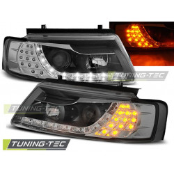 FARI DAYLIGHT NERO per VW PASSAT B5 11.96-08.00