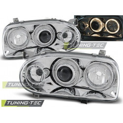FARI ANGEL EYES CHROME per VW GOLF 3 09.91-08.97