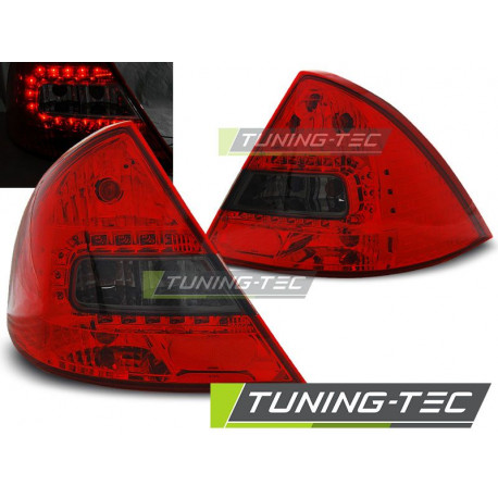 Fari FORD MONDEO MK3 09.00-07 ROSSO SFUMATO LED | race-shop.it