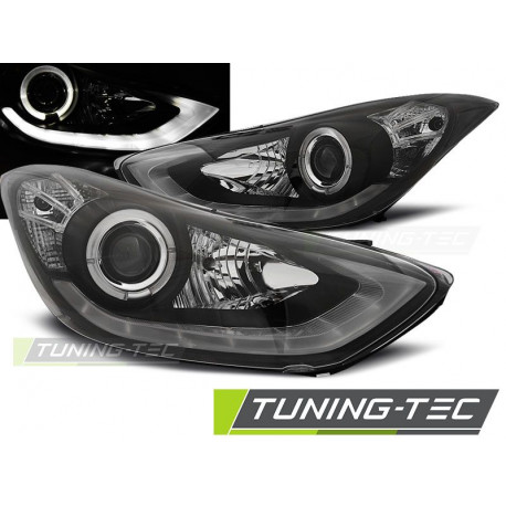 Fari FARI HYUNDAI ELANTRA 11.10-15 NERO DAYLIGHT LED | race-shop.it