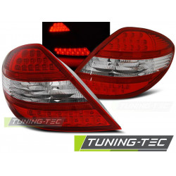 TUNING-TEC fanali posteriori a LED per MERCEDES R171 SLK 04-11, rosso-bianco