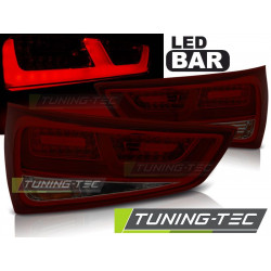 LED FANALI POSTERIORI ROSSO SFUMATO per AUDI A1 2010-12.2014