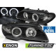 Osvetlenie XENON FARI ANGEL EYES CCFL NERO per BMW E46 04.03-06 COUPE CABRIO | race-shop.it