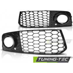 COPERTURA GRIGLIA FENDINEBBIA LUCIDO NERO per AUDI A4 (B8) 08-10.11
