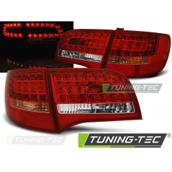 LED FANALI POSTERIORI ROSSO BIANCO per AUDI A6 C6 05-08 AVANT