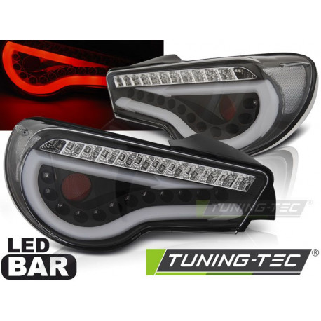 Osvetlenie LED FANALI POSTERIORI TOYOTA GT86 12-16 LED BAR NERO SEQ | race-shop.it