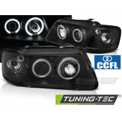 FARI ANGEL EYES CCFL NERO per AUDI A3 8L 08.96-08.00