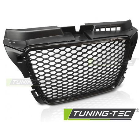 Body kit e accessori visivi GRIGLIA SPORT LUCIDO NERO per AUDI A3 08-12 | race-shop.it