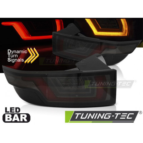 Fari LAND ROVER RANGE ROVER EVOQUE 11-18 ROSSO SFUMATI NERO LED | race-shop.it