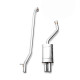 Exhaust systems RM motors Complete exhaust system BMW E46 318d, 320d M47, M47N | race-shop.it