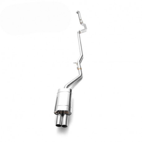 Exhaust systems RM motors Complete exhaust system BMW E46 318d, 320d M47, M47N | race-shop.it