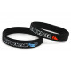 Rubber wrist band Drift Freak / Cone killer braccialetto in silicone (Nero) | race-shop.it