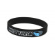 Rubber wrist band Drift Freak / Cone killer braccialetto in silicone (Nero) | race-shop.it