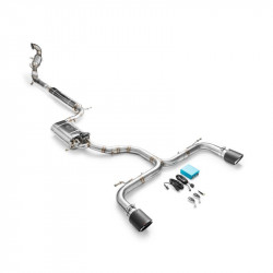 Complete exhaust system for Seat Leon Cupra 3 with sport catalyst