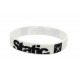 Rubber wrist band Static silicone wristband (White) | race-shop.it