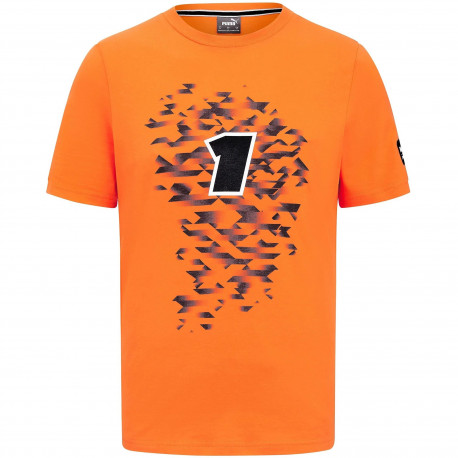 Magliette T-Shirt RedBull Racing Verstappen number 1, orange | race-shop.it