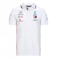 T-shirt Mercedes Benz AMG Men`s Team Polo (White)