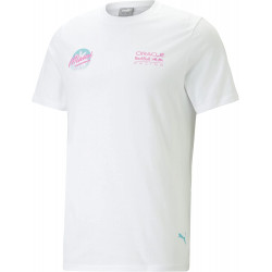 T-shirt RED BULL RACING F1 Miami GP, bianco
