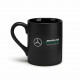 Articoli promozionali Mercedes AMG PETRONAS F1 mug, black | race-shop.it