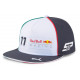 Cappellini Sergio Perez Red Bull Racing flat cap, white | race-shop.it