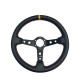 Volanti RRS Monte Carlo volante - F65 350mm-BLACK - Finta pelle | race-shop.it