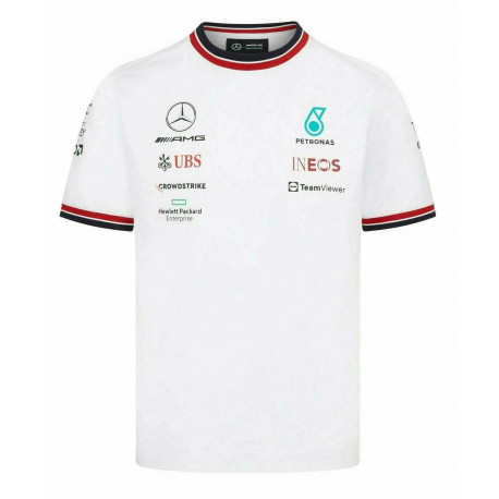 Magliette T-Shirt Mercedes Benz AMG Petronas F1, white | race-shop.it
