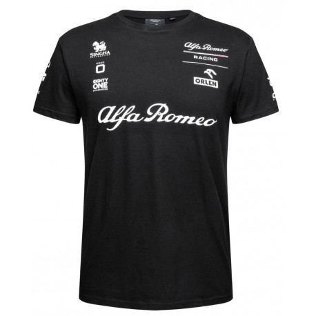Magliette ALFA ROMEO men`s essential t shirt (Black) | race-shop.it