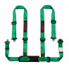 4 point safety belts RACES Classic series, 2" (50mm), green, E8 approval