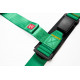 Cinture di sicurezza e accessori Cinture di sicurezza sportive a 4 punti omologate ECE RACES Classic 2" (50mm), verde | race-shop.it