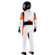 Tute Tuta da corsa omologata FIA SPARCO COMPETITION (R567), bianco/nero/arancione | race-shop.it