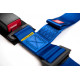 Cinture di sicurezza e accessori Cinture di sicurezza a 4 punti RACES Classic series, 2" (50mm), blu, omologazione E8 | race-shop.it