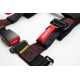Cinture di sicurezza e accessori Cinture di sicurezza a 4 punti RACES Tuning series, 2" (50mm), nero | race-shop.it