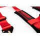 Cinture di sicurezza e accessori Cinture di sicurezza a 4 punti RACES Tuning series, 2" (50mm), rosso | race-shop.it