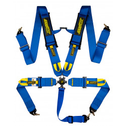 Cinture di sicurezza sportive a 5 punti RACES Motorsport 3" (76mm), blu