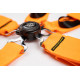 Cinture di sicurezza e accessori Cinture di sicurezza sportive a 5 punti RACES Motorsport 3" (76mm), arancione | race-shop.it