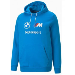 Puma BMW Motorsport MMS Essentials felpa con cappuccio, blu
