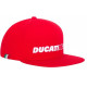 Cappellini Ducati Racing flat cap, red | race-shop.it