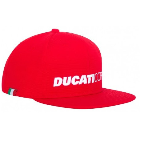 Cappellini Ducati Racing flat cap, red | race-shop.it
