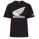 Magliette HRC Honda Wing T-shirt, black | race-shop.it
