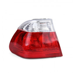 RACES fanale posteriore per BMW 3 Series E46 Sedan 98-01 (esterno), rosso-bianco, trasparente, sinistro