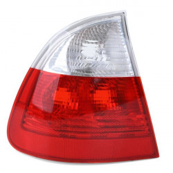 RACES fanale posteriore per BMW 3ER E46 Touring station wagon, rosso-bianco, trasparente, sinistro