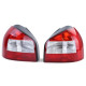 Fari Fanale posteriore Facelift Ottica Rosso Bianco Coppia per Audi A3 8L pre facelift 96-00 | race-shop.it